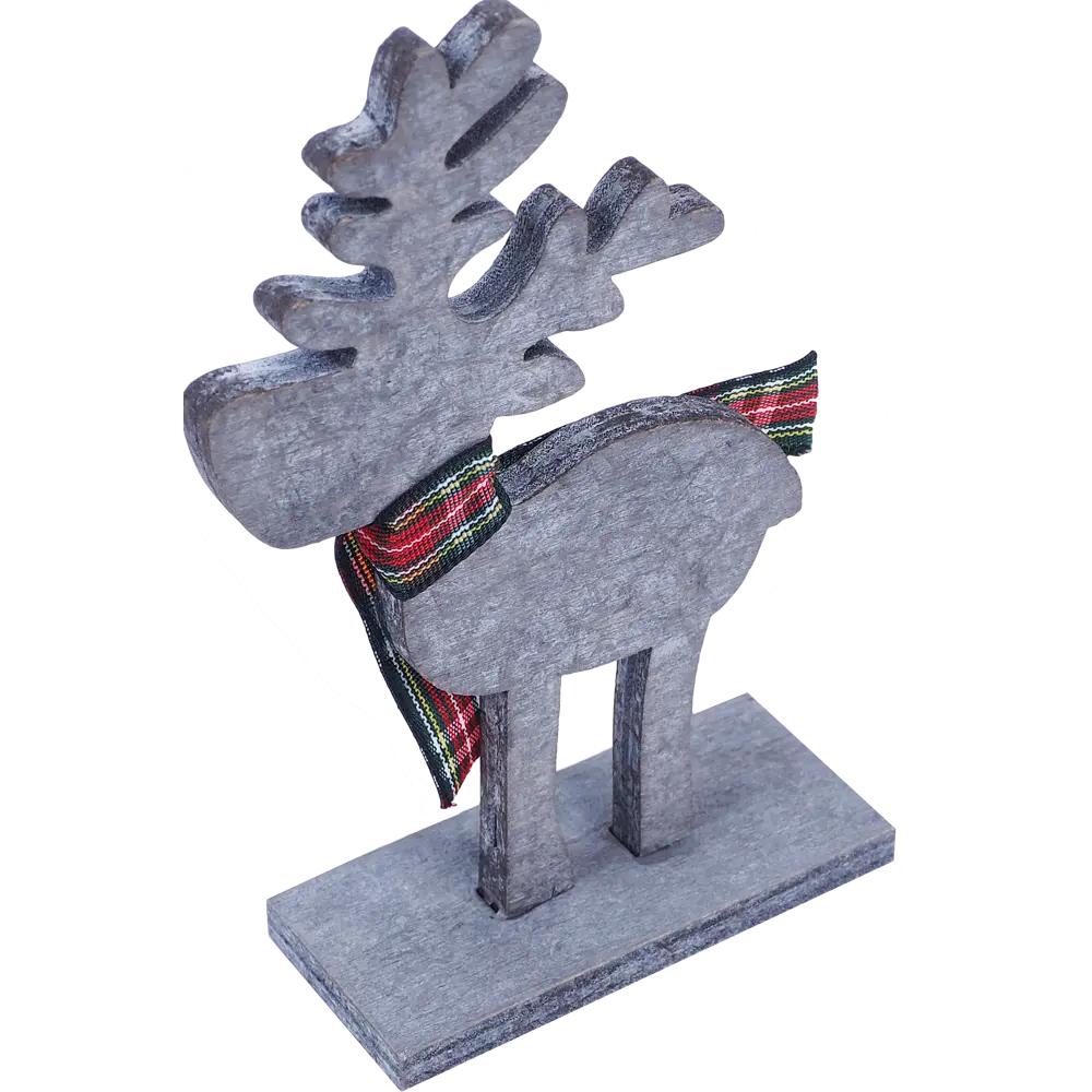 Ёлочное украшение «Олень» 9 см, дерево, в ассортименте Santreyd STLM-2138648 - Вид №4