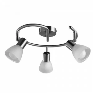 Спот потолочный белый с 3 плафонами Arte Lamp Parry A5062PL-3SS ARTE LAMP PARRY SILVER 00-3923996 Белый
