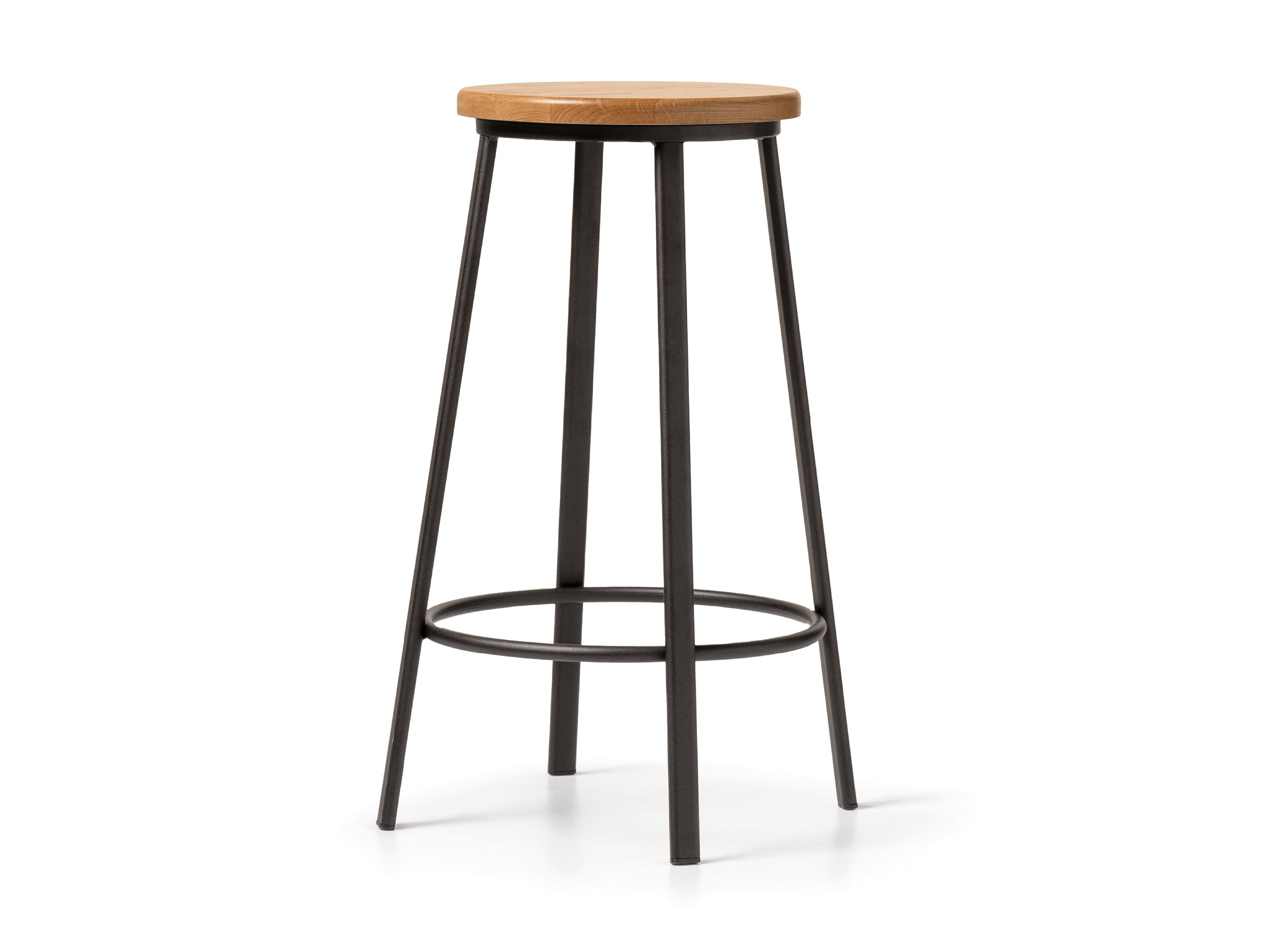 Поворотный барный стул с подставкой для ног Quinti Sedute GIRO ARCH-00004480