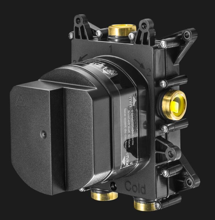 Термостатический смеситель для душа с 2 отверстиями CROSSWATER ATOLL, GLIDE II & MARVEL ARCH-00007273