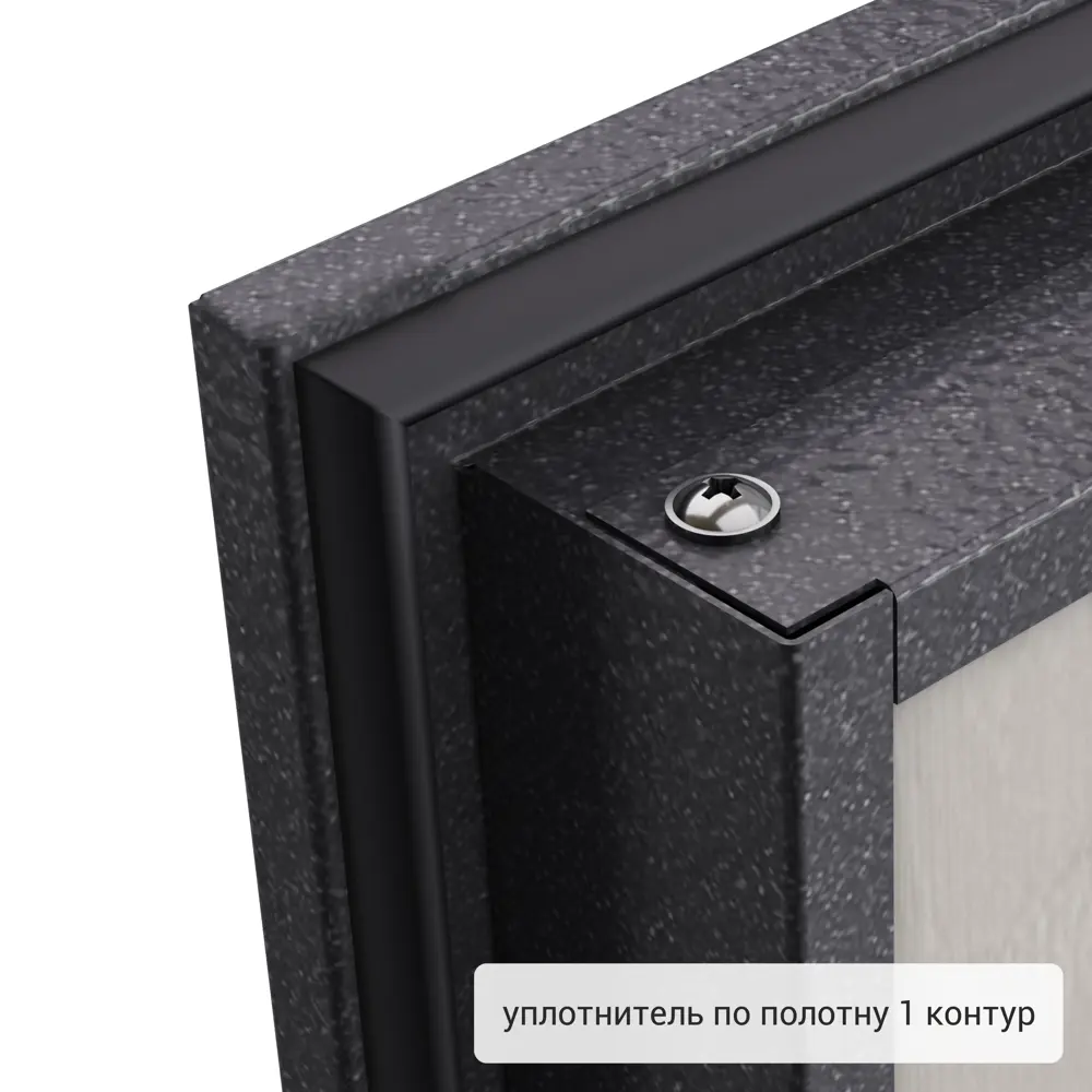 Дверь входная металлическая Берн 95x205 см правая цвет белое дерево 82858711 STLM-2164101 TOREX  - Вид №10