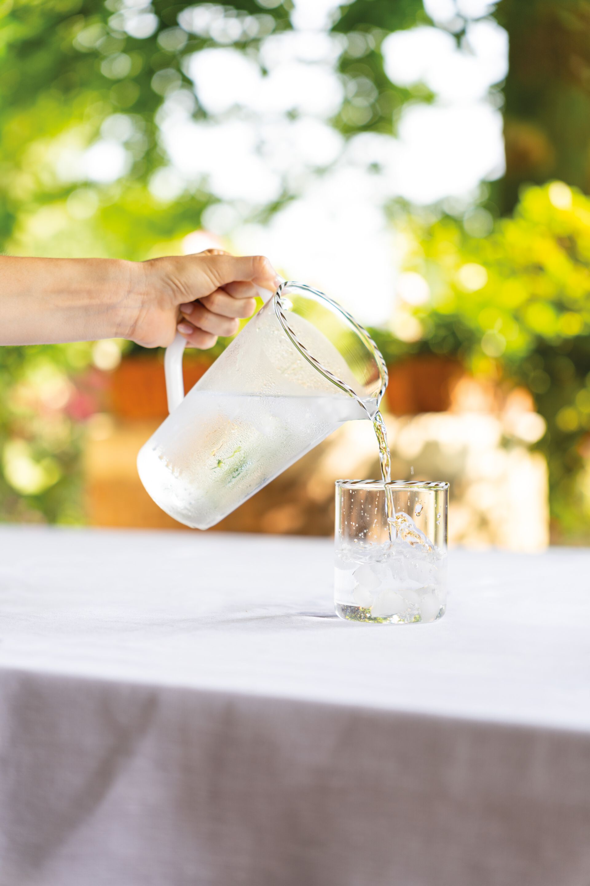 Стакан для воды из боросиликатного стекла Zafferano плетение ARCH-00105843 - Вид №10