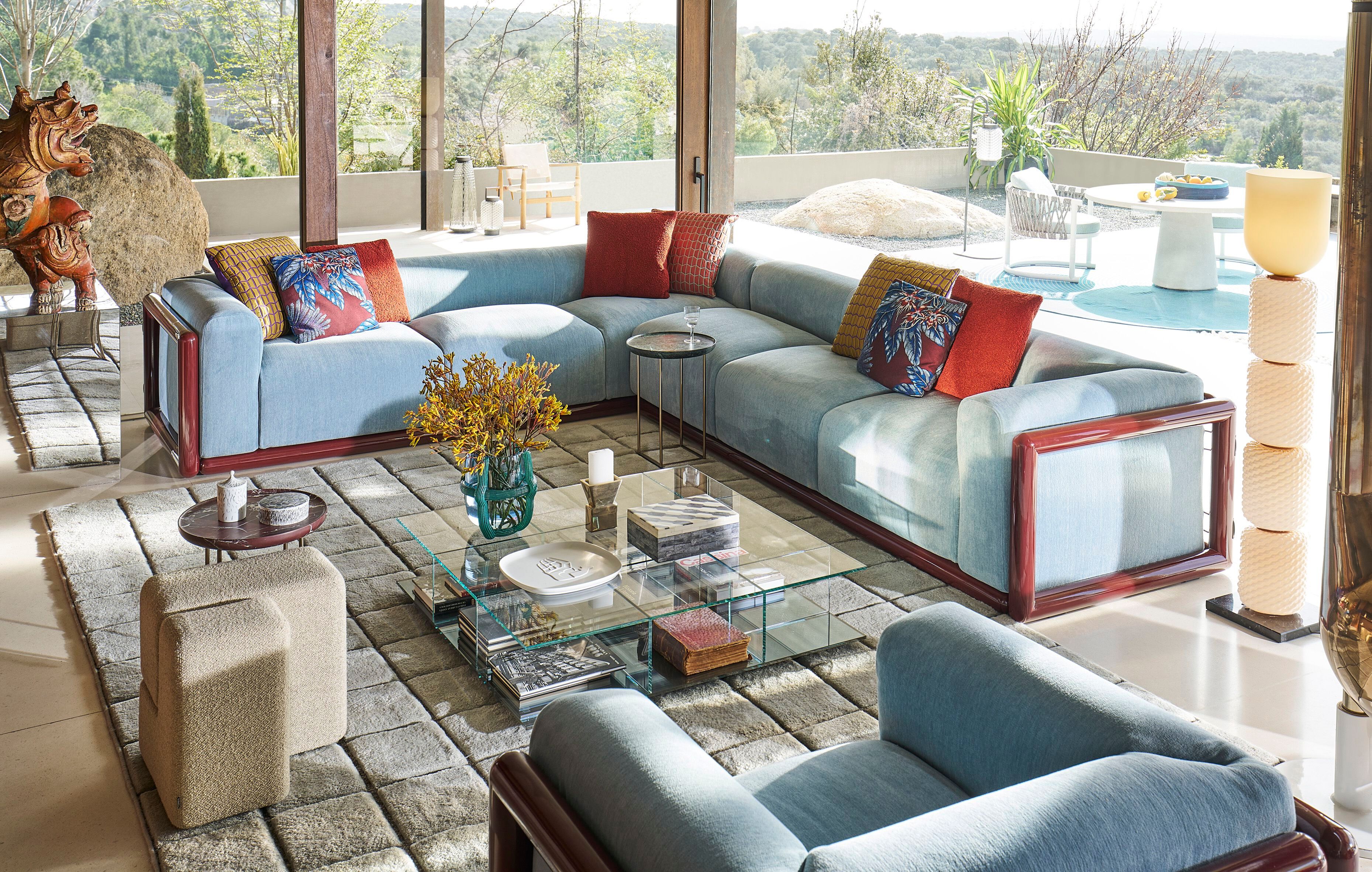 Угловой диван из ткани CASSINA Cornaro ARCH-00105144 - Вид №1