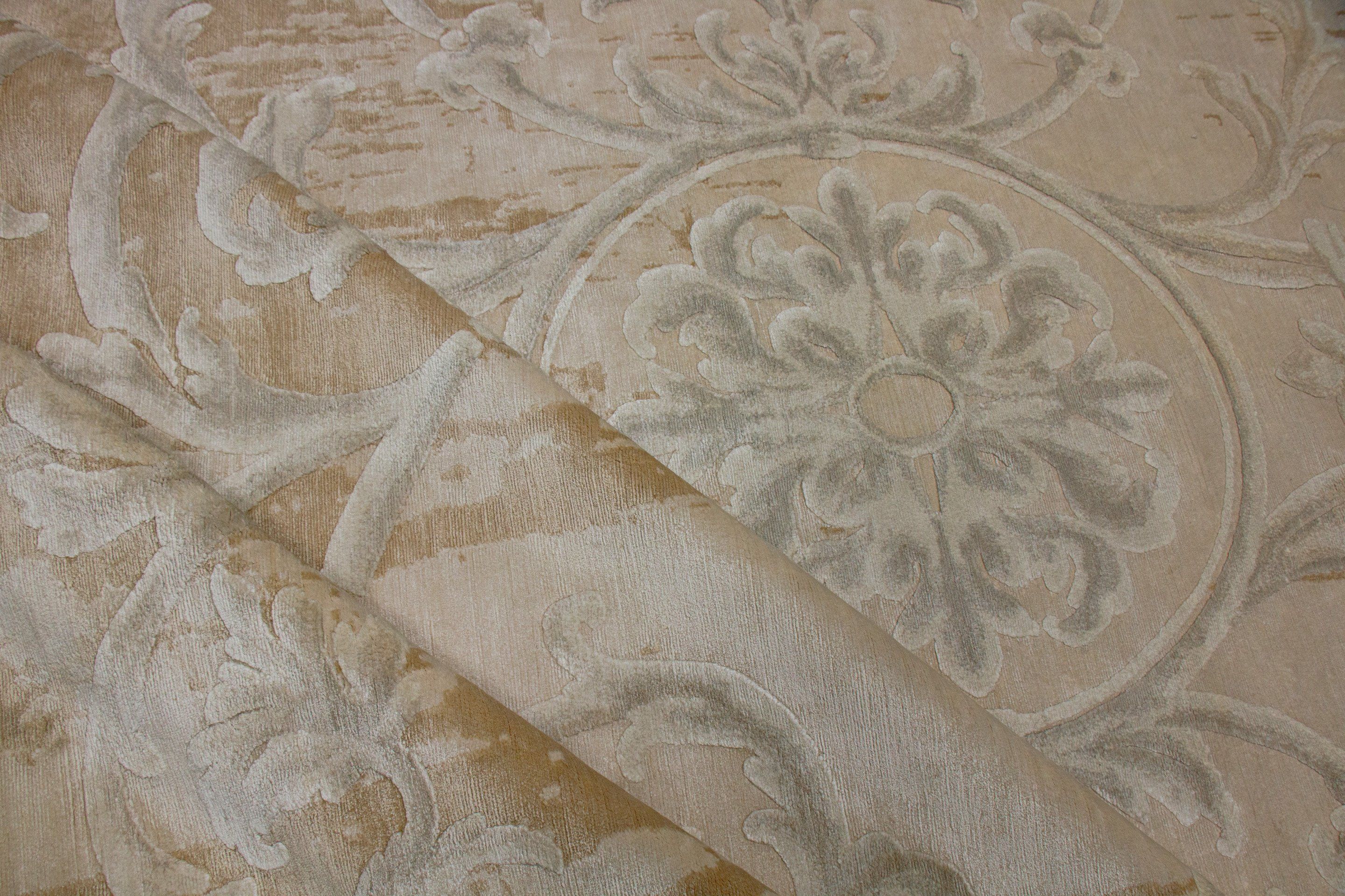 Шелковый прямоугольный ковер ручной работы Edition Bougainville Renaissance ARCH-00098314 - Вид №1