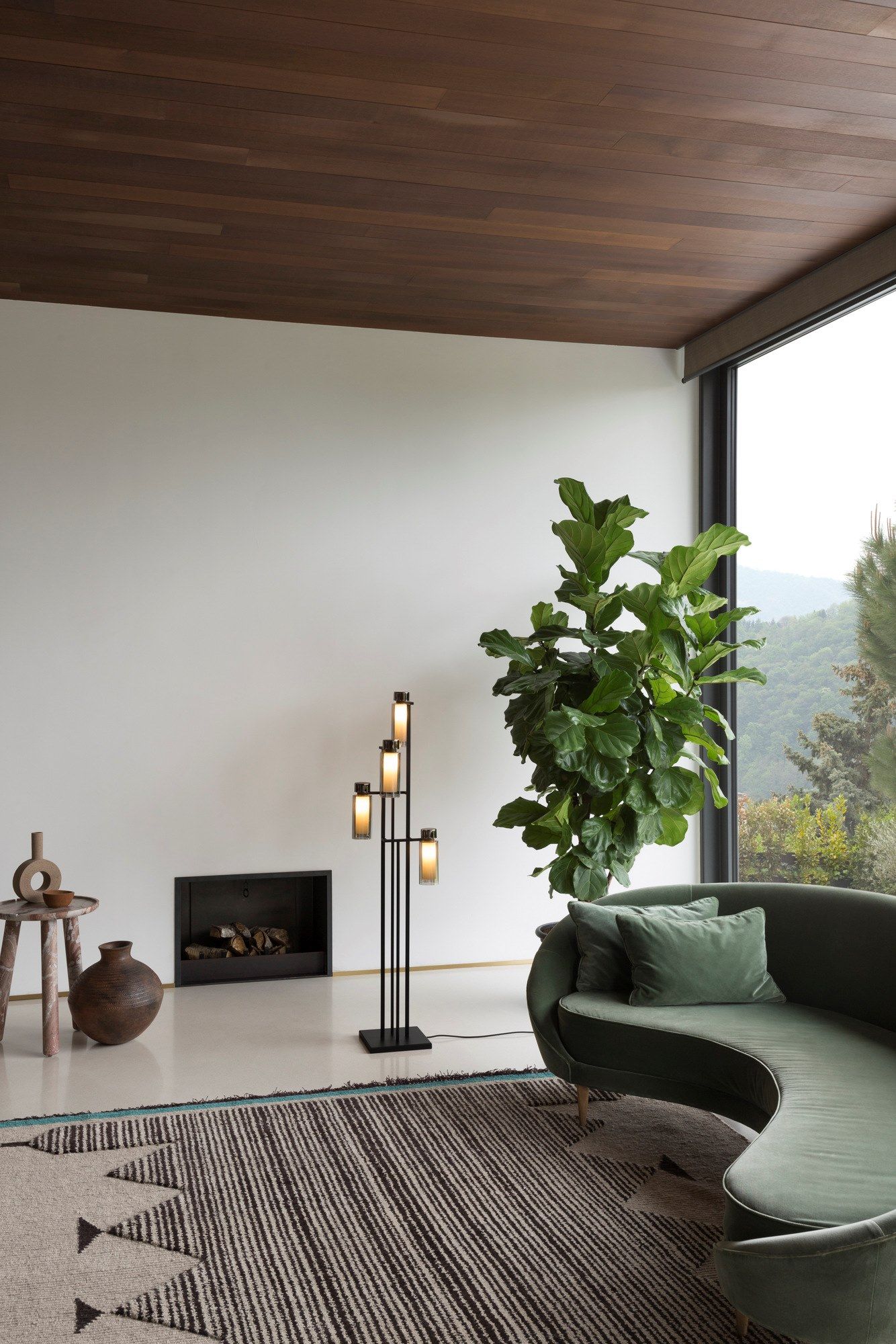 Стеклянный торшер Tooy Osman ARCH-00065049 - Вид №4