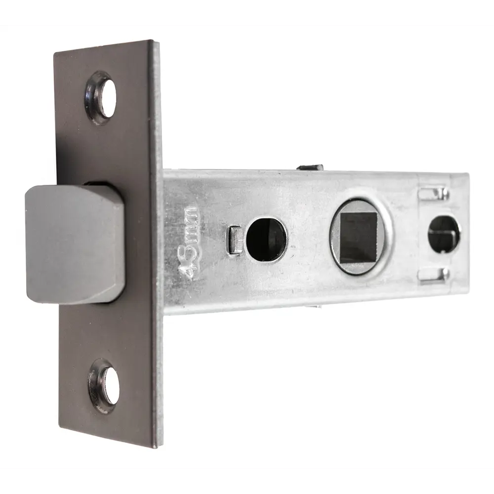 Защелка межкомнатная Palladium 400 70x20 мм сталь цвет графит STLM-2046729