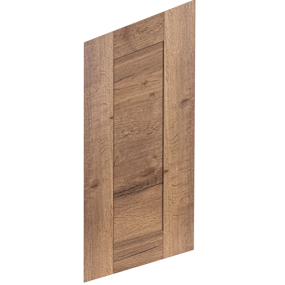 Фасад кухонного шкафа Рошаль 33.1x76.5 см KONSENSA ЛДСП цвет темное дерево STLM-2176655 - Вид №1