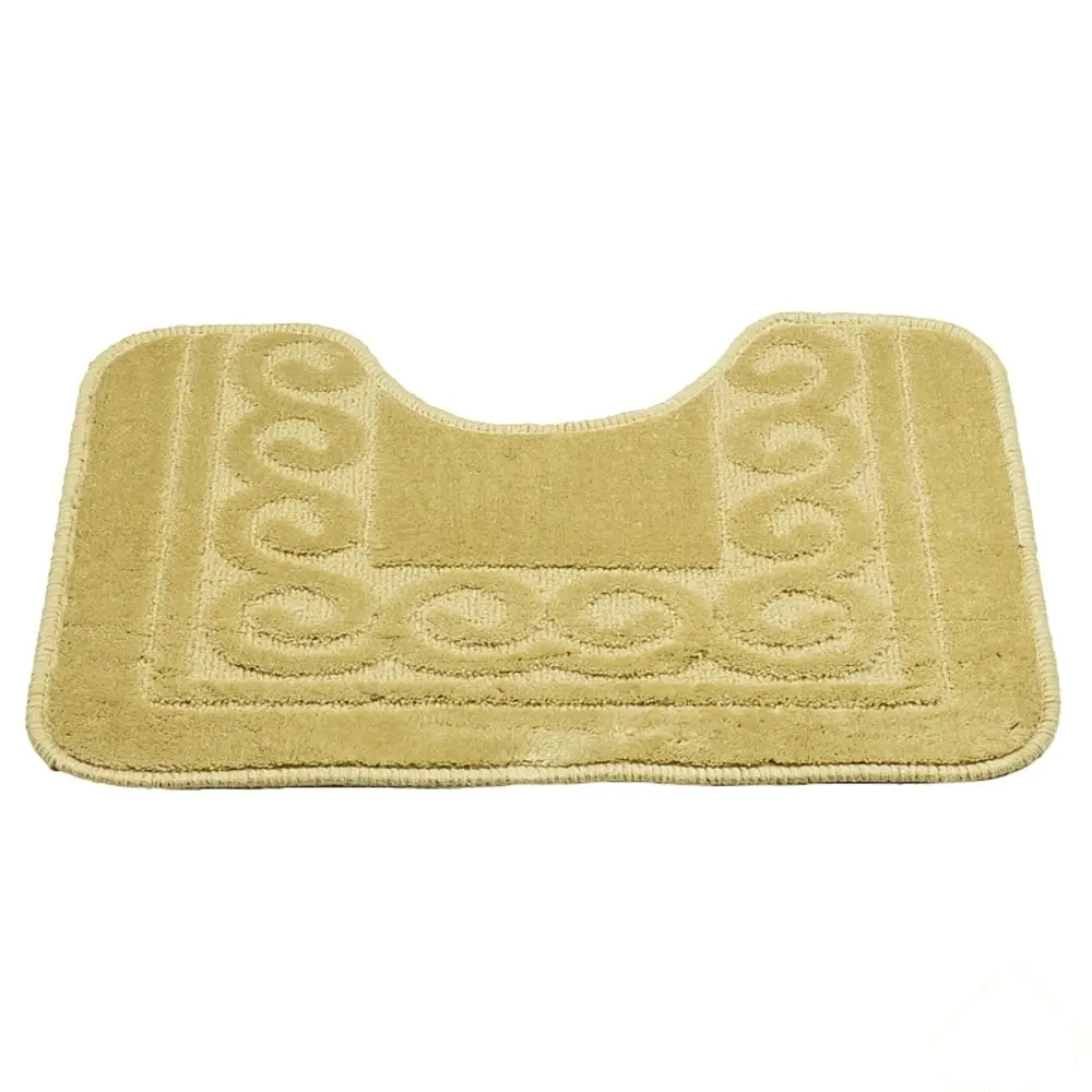 Коврик для туалета ТН бежевый, 40x50 см MR PENGUIN Без серии STLM-2078194