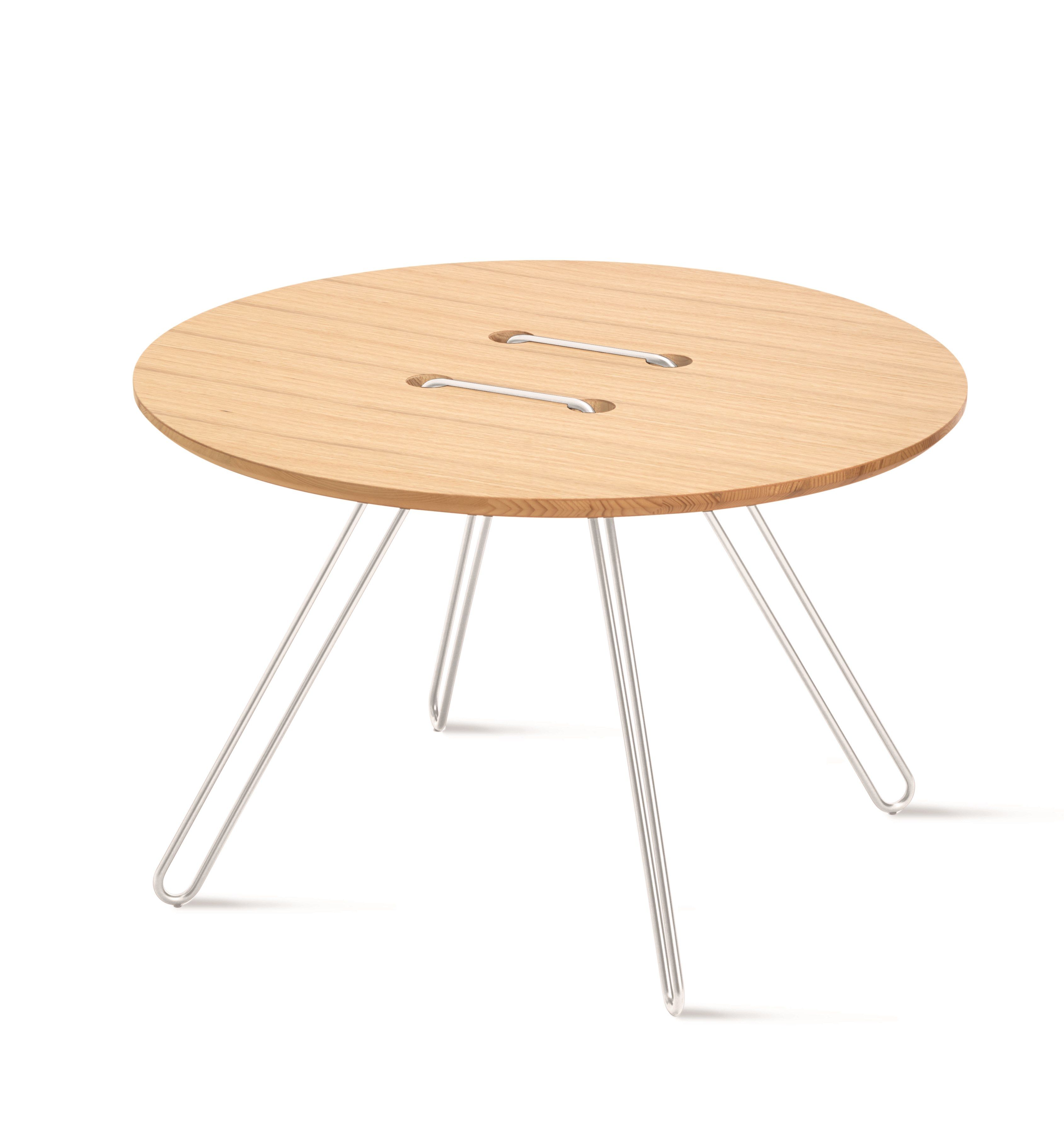 Низкий круглый стол из дуба Casamania & Horm Twine T ARCH-00133166 - Вид №1