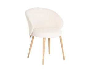 Мягкий тканевый стул с подлокотниками