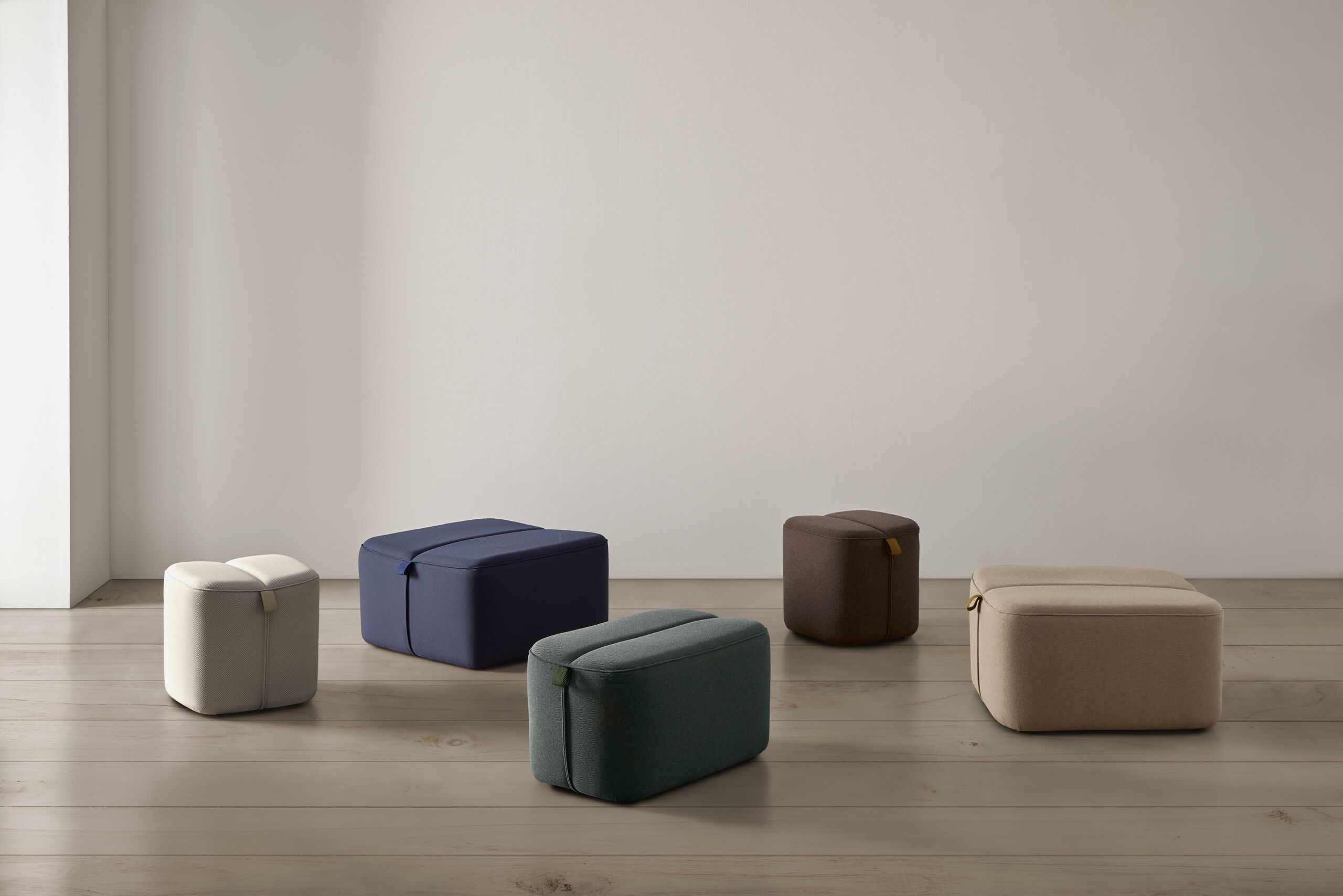 Прямоугольный пуф из ткани Blasco&Vila Pomme ARCH-00059749 - Вид №1