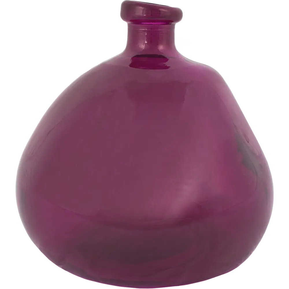 Ваза из переработанного стекла, цвет розовый Atmosphera STLM-2194469 - Вид №1