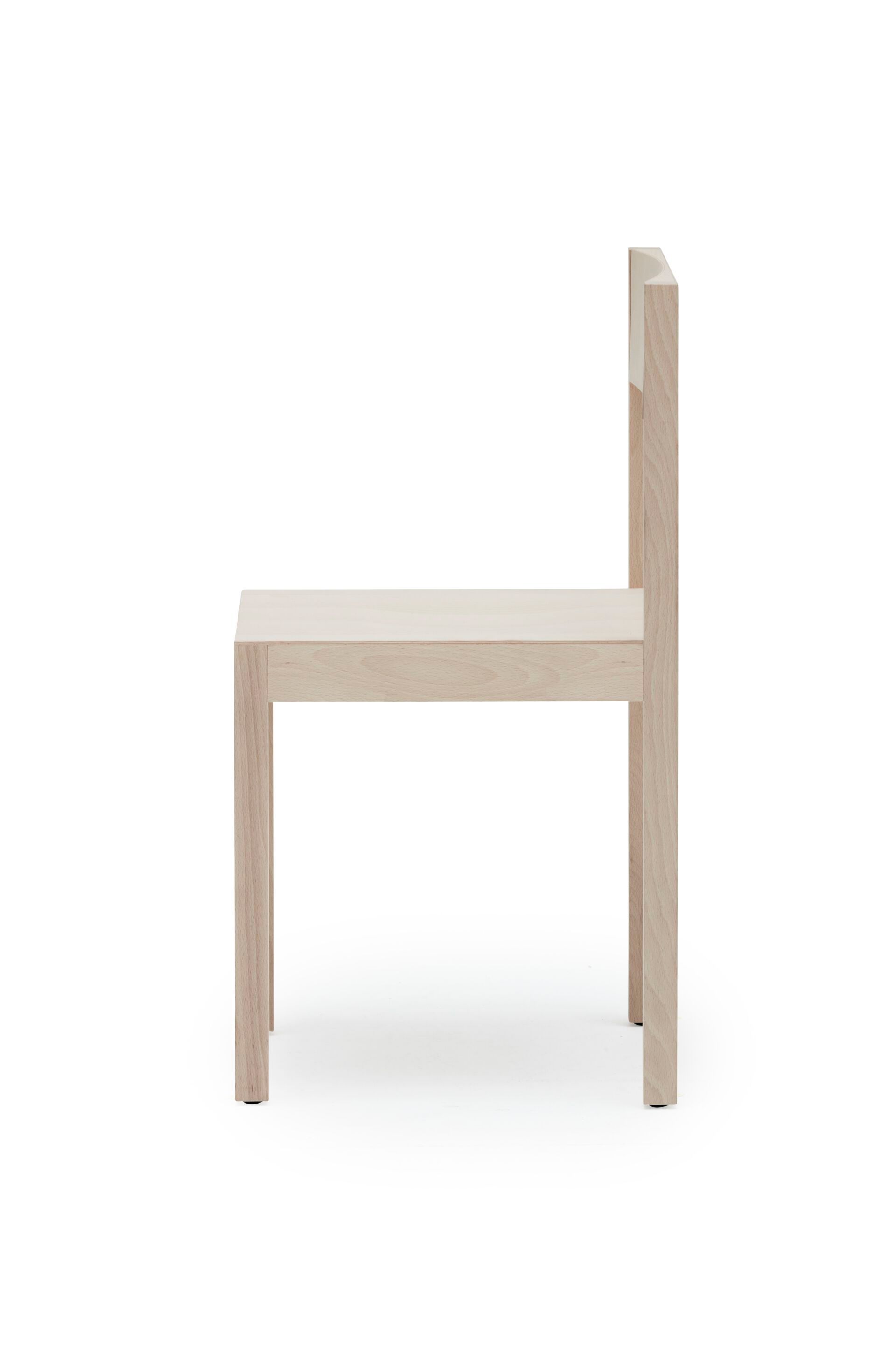 Стул из бука с мягким сиденьем Billiani Archetype-A ARCH-00095219