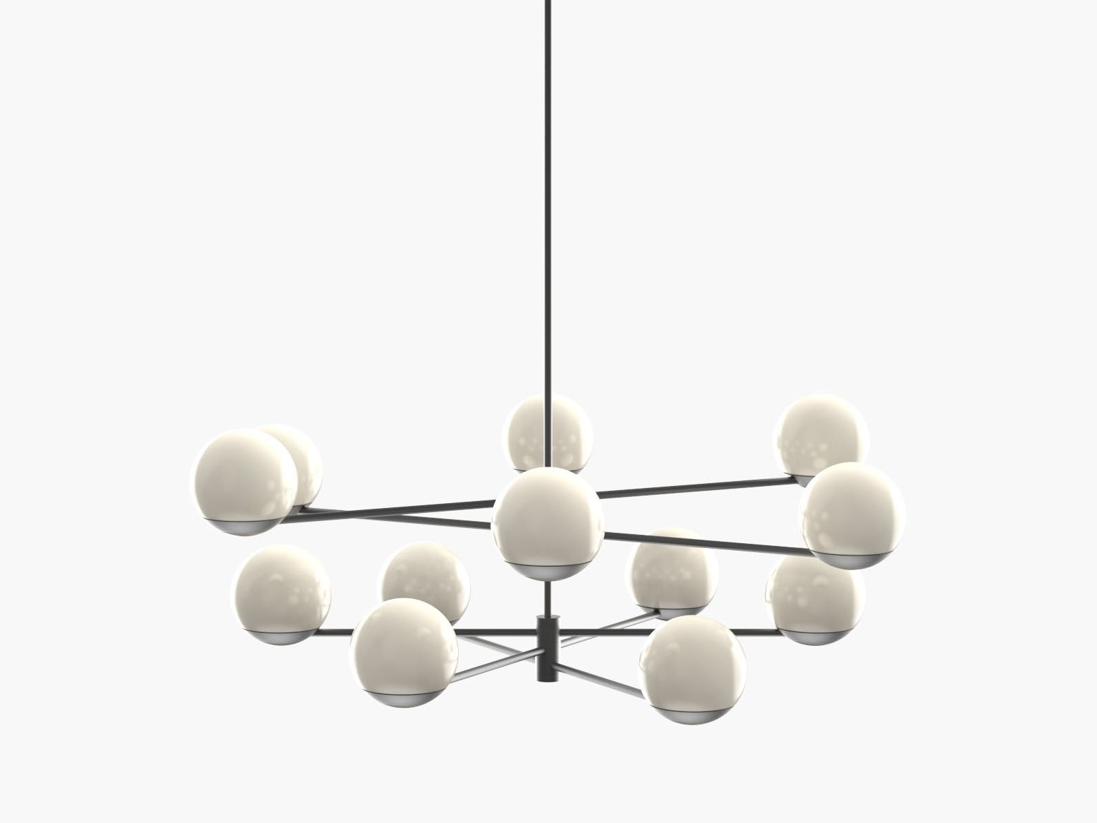 Светодиодный потолочный светильник ручной работы Cameron Design House Мяч и обруч ARCH-00063114 - Вид №9