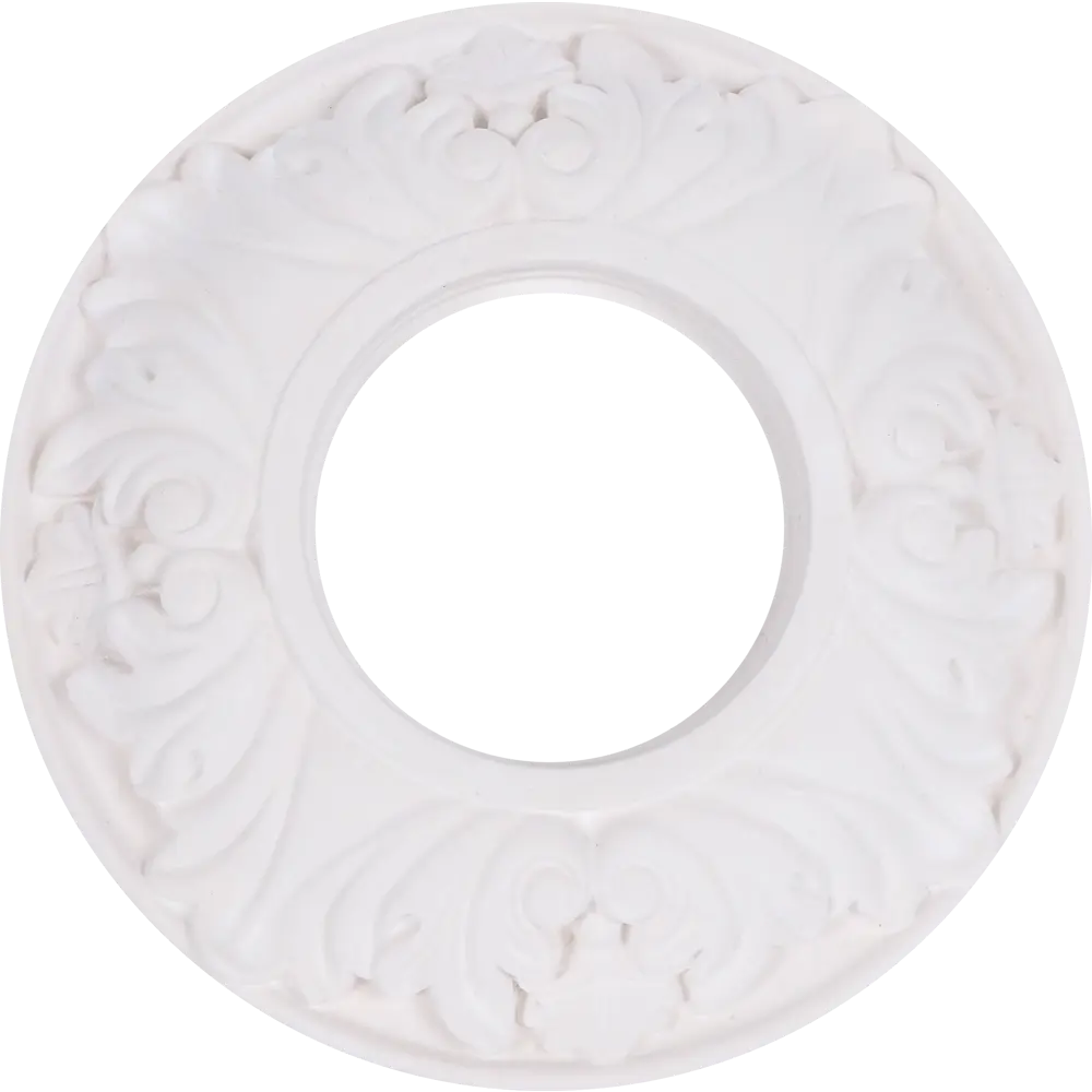 Светильник встраиваемый круглый «Барокко», GU5.3, гипс СВЕТКОМПЛЕКТ STLM-2144377 - Вид №1