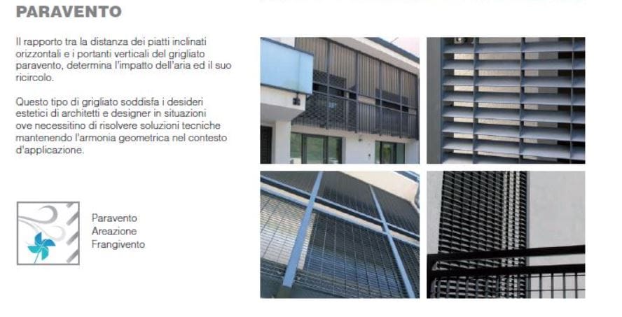 Стальной экран ограждения GRIDIRON Frangisole и Экран ARCH-00068127 - Вид №5