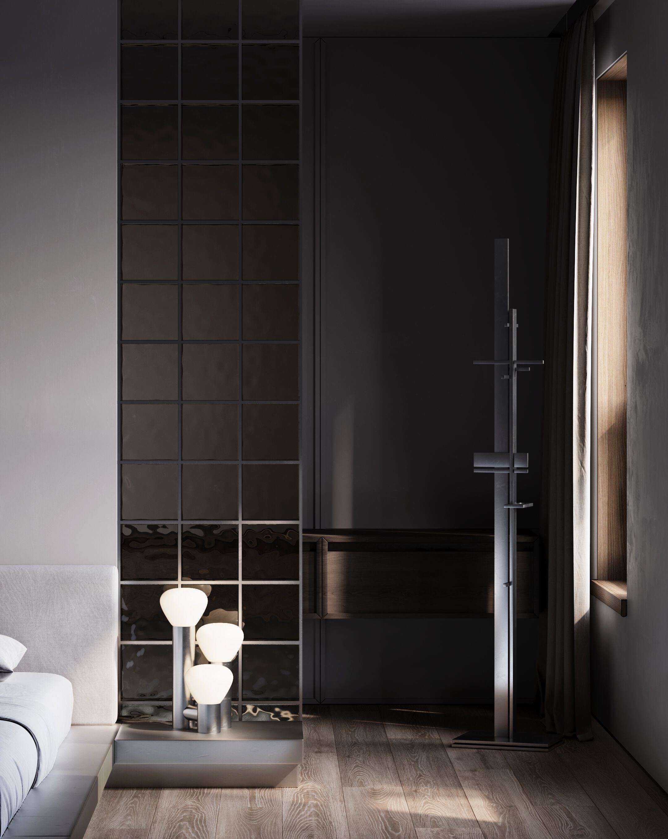 Металлическая напольная вешалка YET. Design Studio DASH ARCH-00096914 - Вид №8