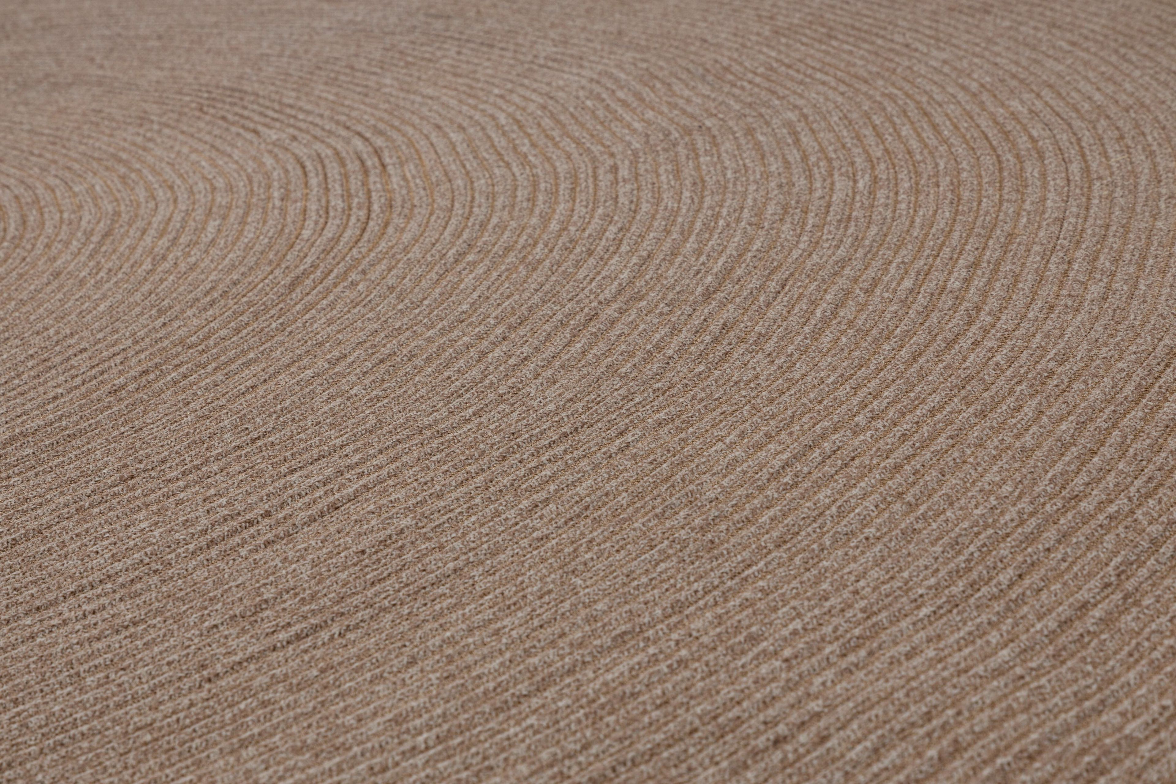 Открытый круглый сплошной цвет ковер YAAZ Yunn ARCH-00100369 - Вид №3