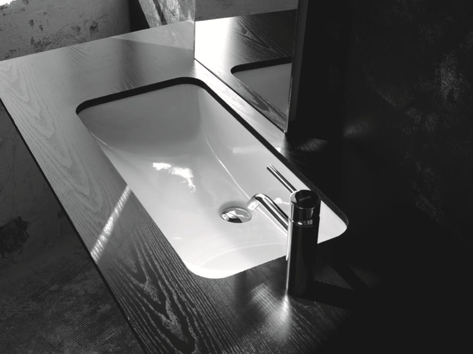 Керамическая прямоугольная встраиваемая раковина BLEU PROVENCE умывальники ARCH-00089825 - Вид №1