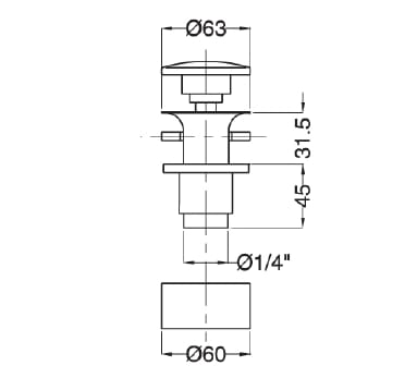 Свалка щелчок clac с переполнением Gaia Mobili Complements ARCH-00030187 - Вид №2