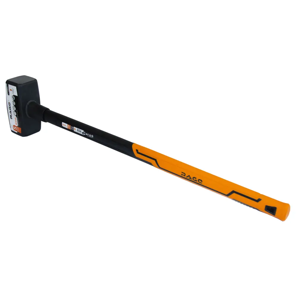 Кувалда RAGE 8000 г с фиберглассовой рукояткой и антивибрационной системой 83230916 STLM-0039641 - Вид №3