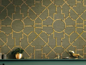 Нетканые обои с рисунком