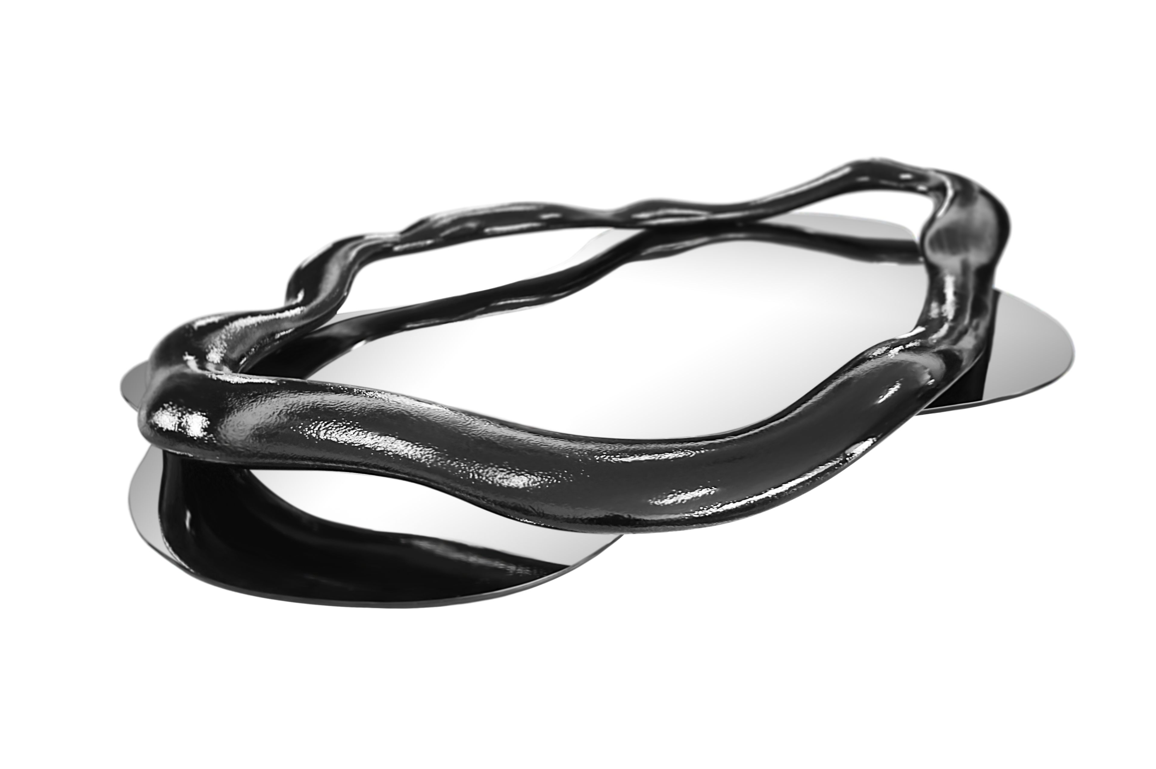 Настенное зеркало в рамке KARPA TWISTED OVAL L ARCH-00069565 - Вид №2