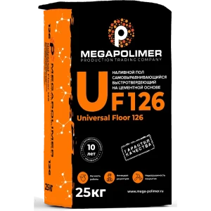 Наливной пол Megapolimer Universal Floor 126 25 кг