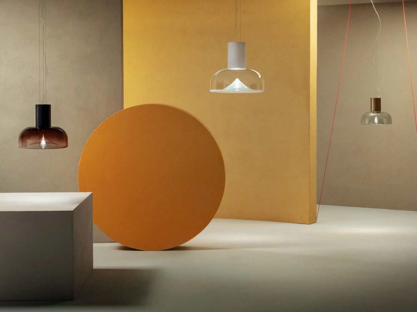 Выдувное стекло светодиодный подвесной светильник Leucos Aella ARCH-00027918 - Вид №4