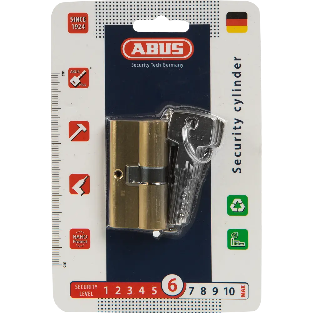 Цилиндр ABUS D6MM 30/30 KD с защитой от взлома 82441682 STLM-0027354 - Вид №2