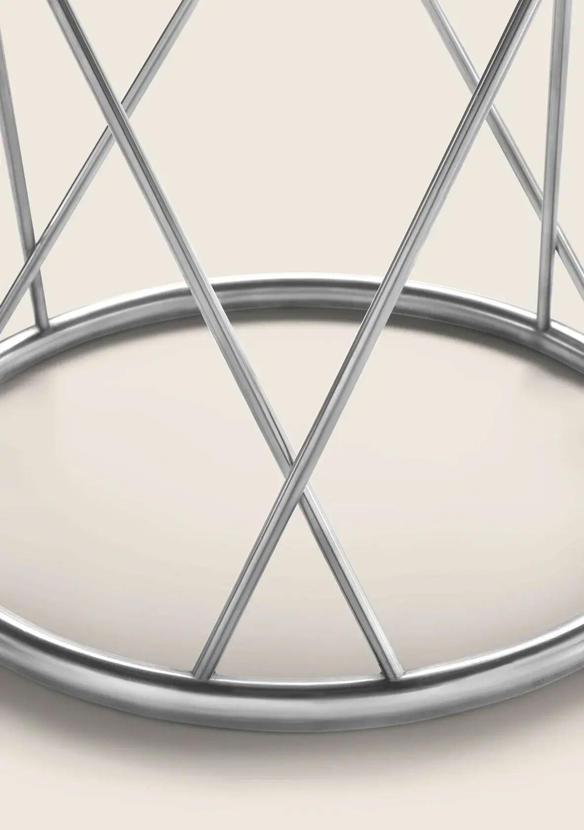 Круглый стальной стол с порошковым покрытием Flexform Torcello ARCH-00028021 - Вид №8