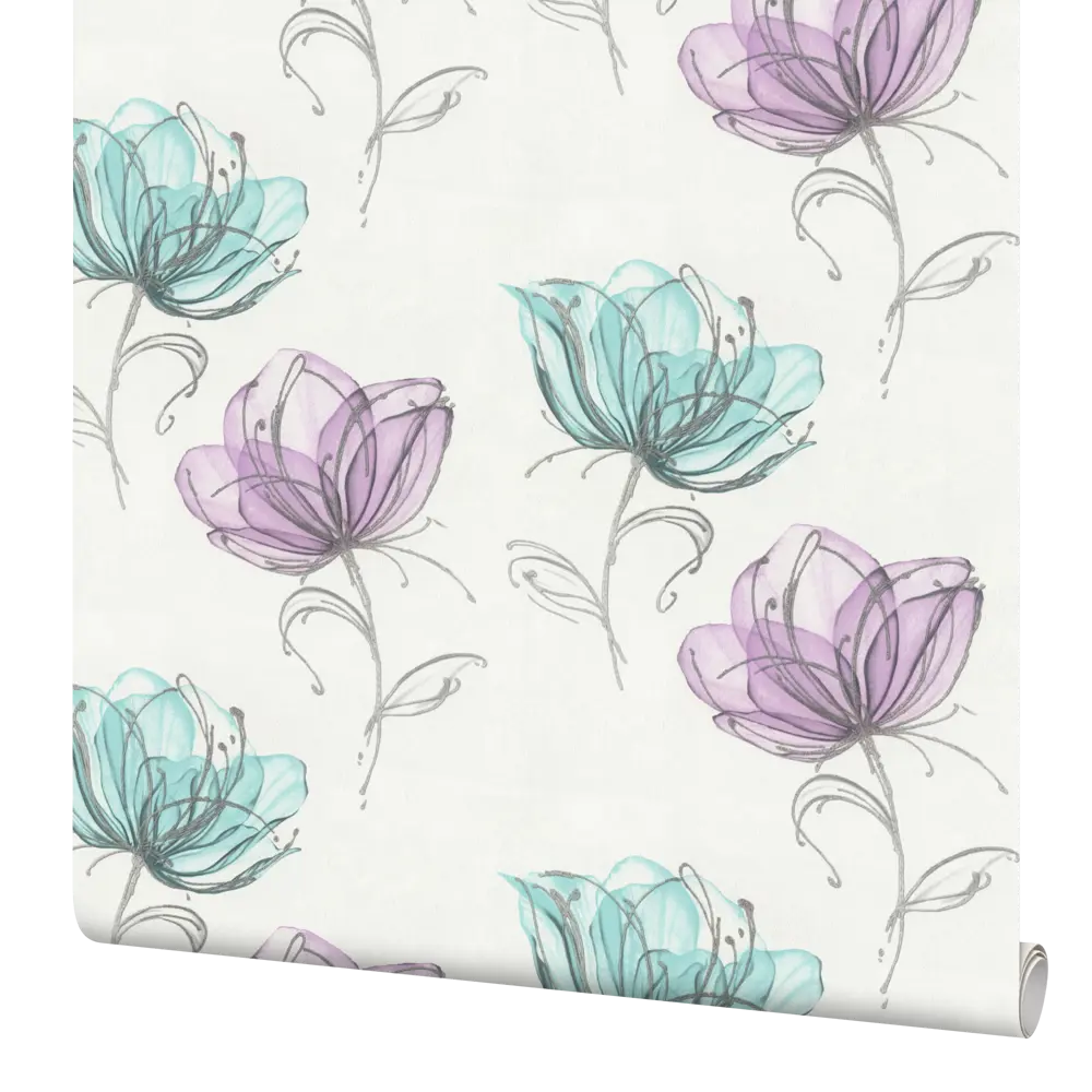 Обои флизелиновые Palitra Life Holland бирюзовые 1.06 м PL71908-56 STLM-2199125