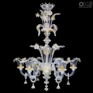 1116 ORIGINALMURANOGLASS Люстра Помпеи - Классик - муранское стекло OMG 75 см