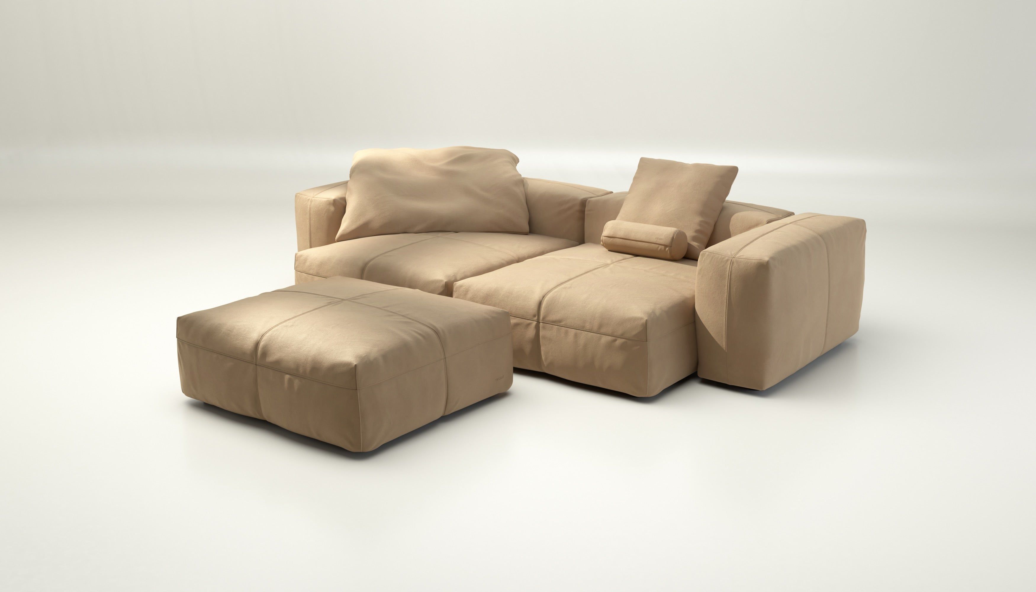 Кожаный модульный диван vetsak Leather ARCH-00039078 - Вид №3