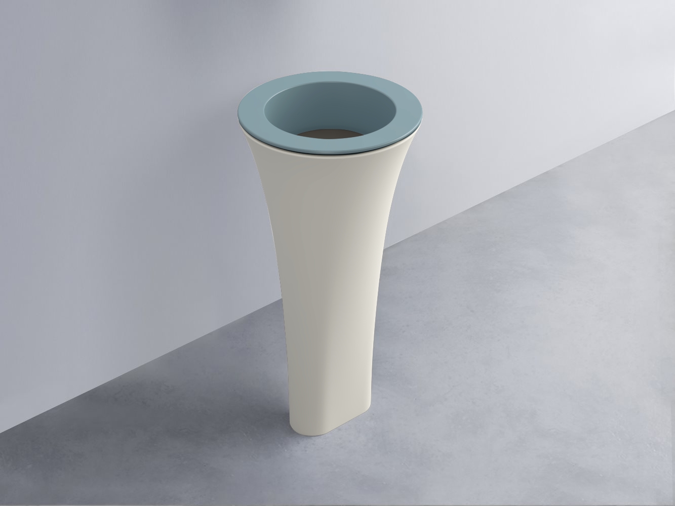 AMLA45-PL+AMPILT-FN+AMCOLT-TL Раковина Amedeo Tondo отдельностоящая cielo Enjoy + Amedeo Ceramica Cielo