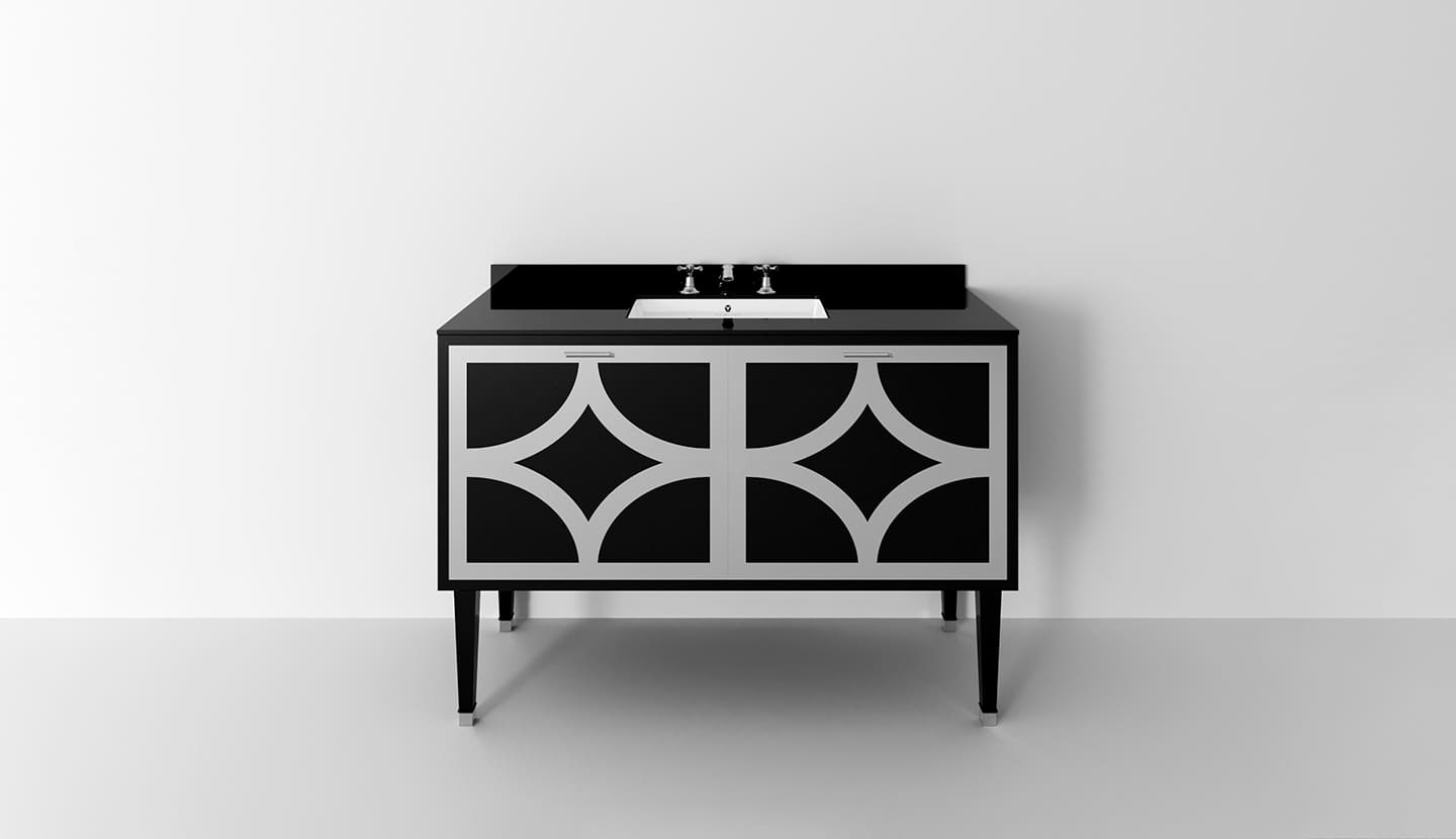 Деревянный напольный умывальник с ящиками Park Avenue CORA 2S ARCH-00077371 - Вид №2