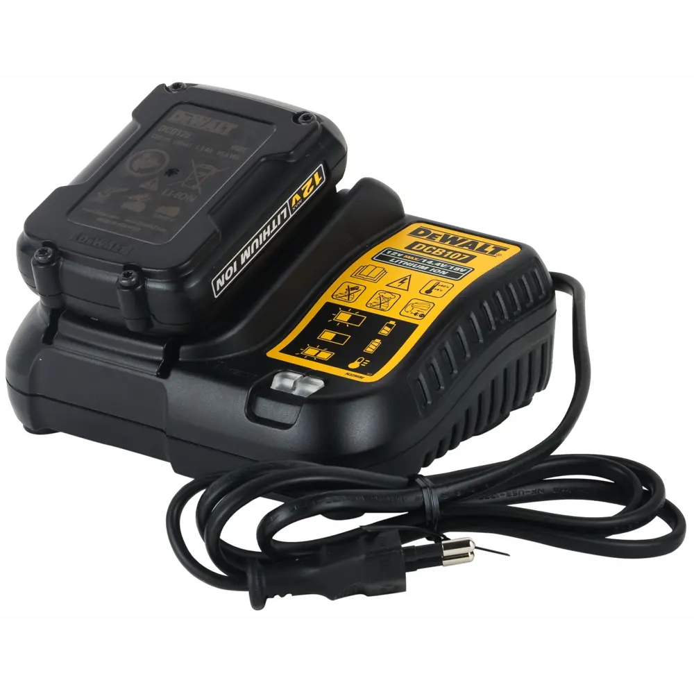 Шуруповёрт аккумуляторный DeWalt DCD700C2, 12 В Li-ion 2х1.3 Ач STLM-2126476 - Вид №6