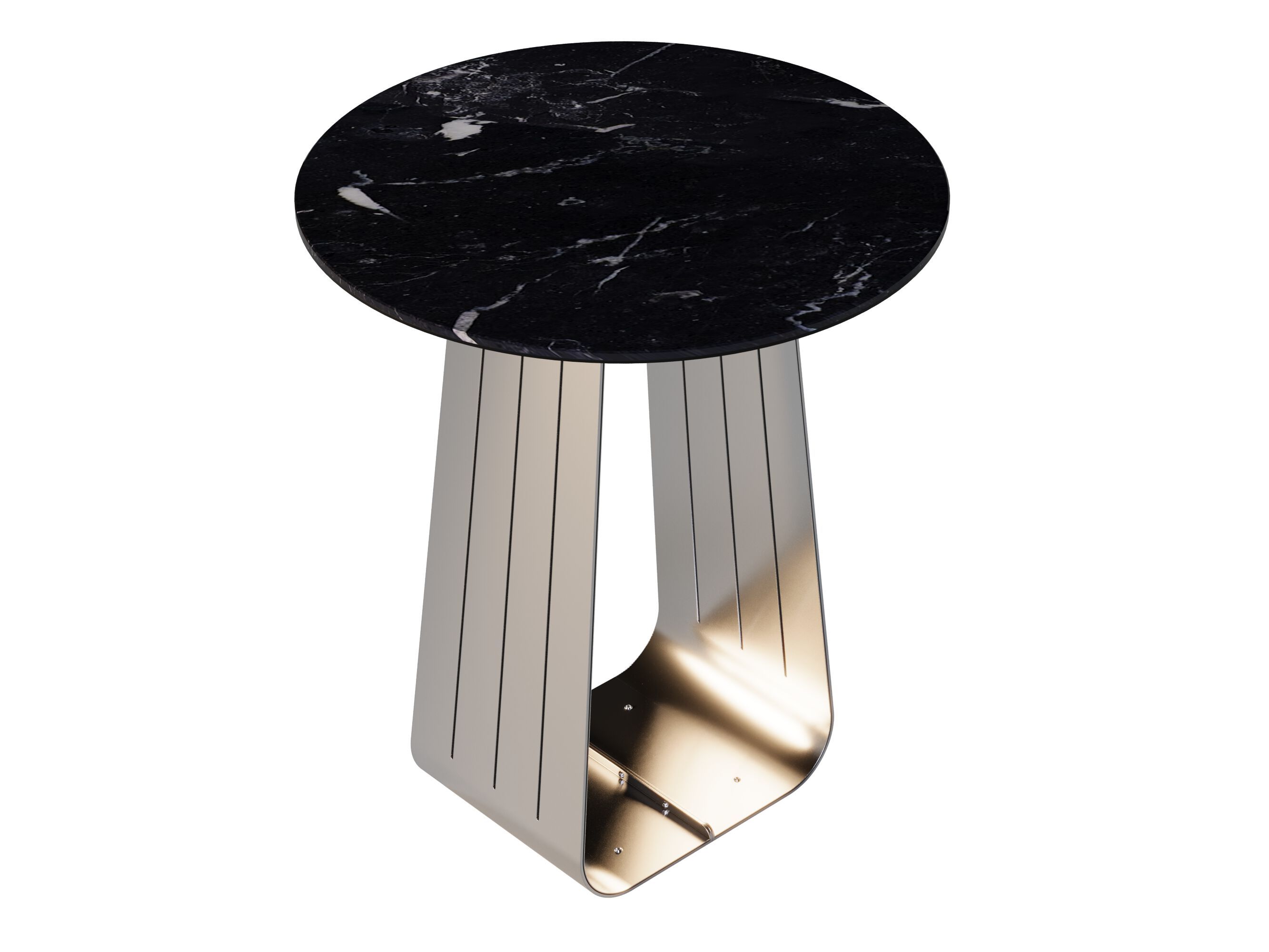 Высокий круглый садовый стол с мраморной столешницей Myface Orizon ARCH-00064714 - Вид №2