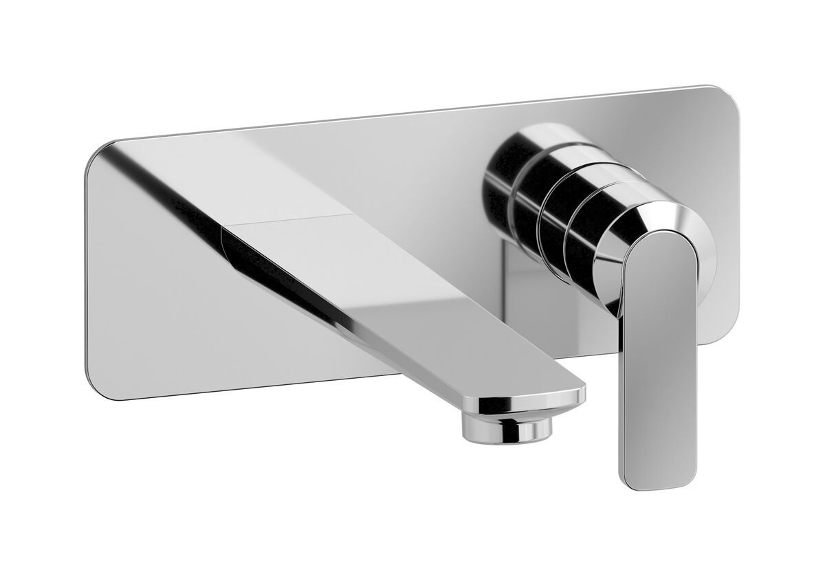 Настенный смеситель для раковины с автоматическим сливом IB C-67 ARCH-00014596 - Вид №1