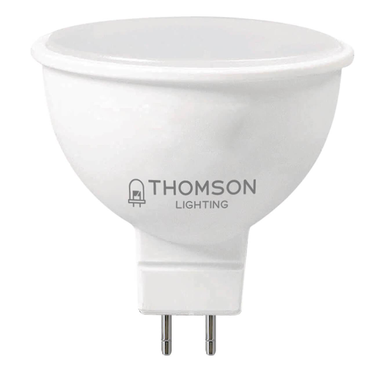 TH-B2321 Лампа светодиодная GU5.3 4W 6500K полусфера матовая Thomson