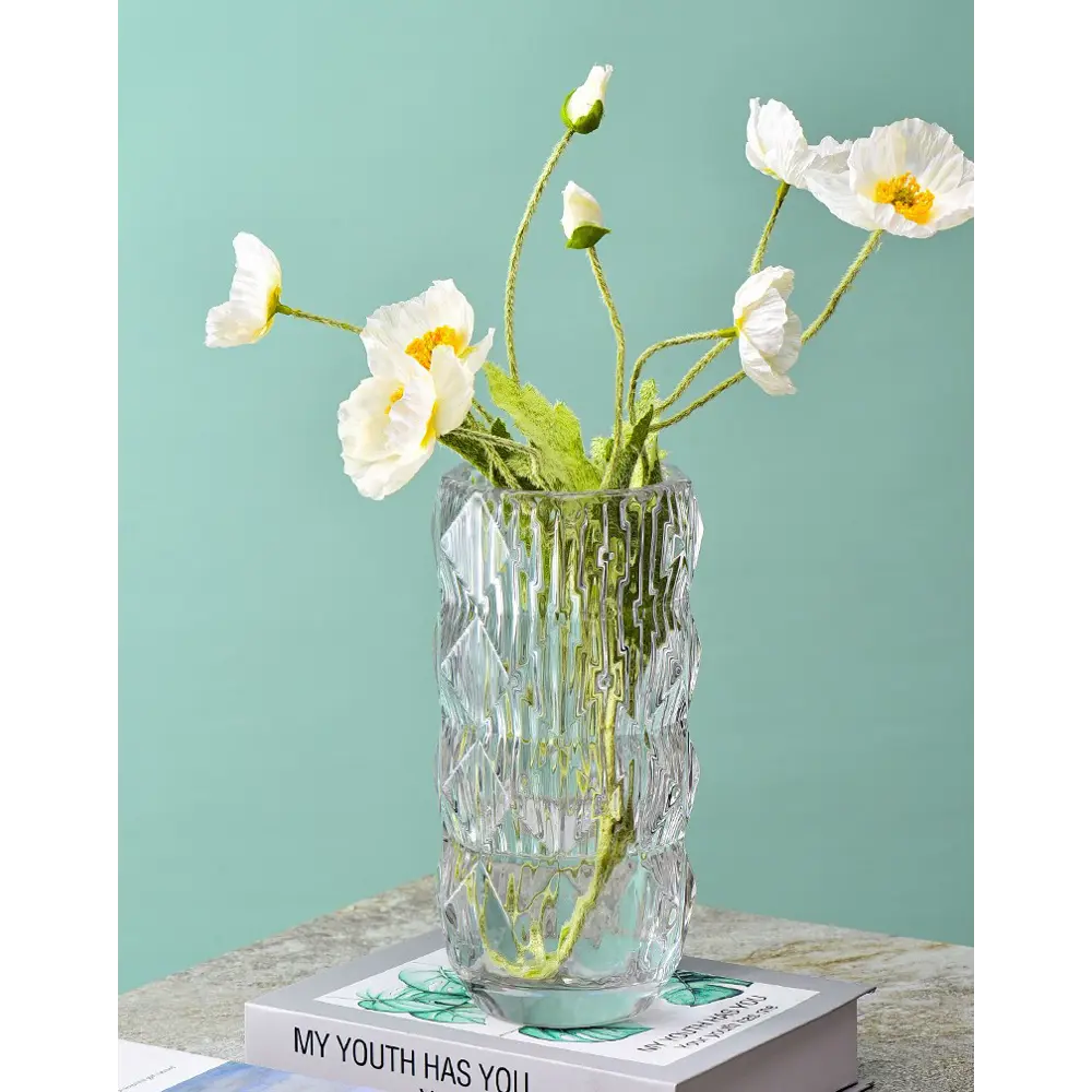 Ваза Santreyd Compliment — прозрачная стеклянная для цветов 23 см 89342795 STLM-0832359 - Вид №1