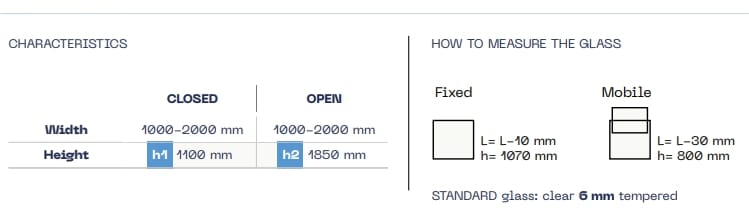 Мобильные панели для dehors TEMPRAGLASS VERTIGO ARCH-00075142 - Вид №3