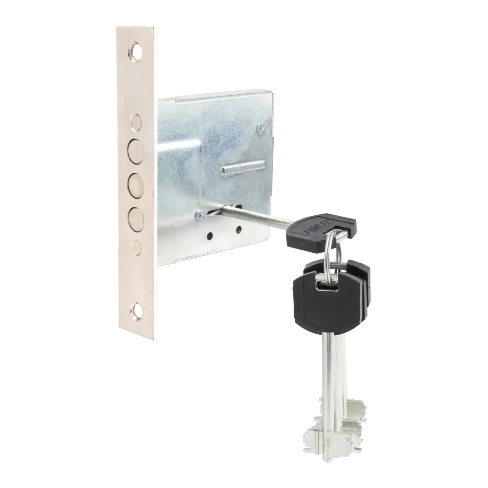 ЗЕНИТ Сувальдный врезной замок ЗВ8-6.4 с перекодировкой 85302640 STLM-0061035 - Вид №1