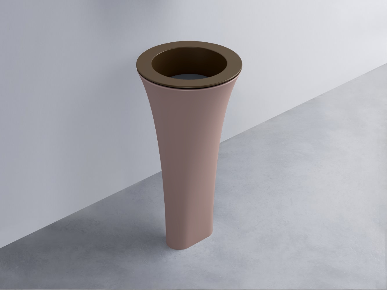 AMLA45-CA+AMPILT-BA+AMCOLT-CP Раковина Amedeo Tondo отдельностоящая cielo Enjoy + Amedeo Ceramica Cielo