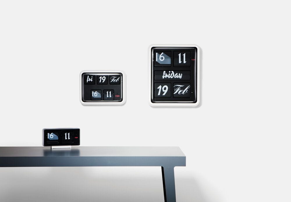 ABS настольные часы Established&Sons Font Clock ARCH-00103886 - Вид №1