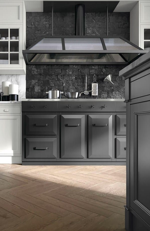 Встроенная кухня с островом Marchi Cucine итальянский вкус ARCH-00040893 - Вид №3