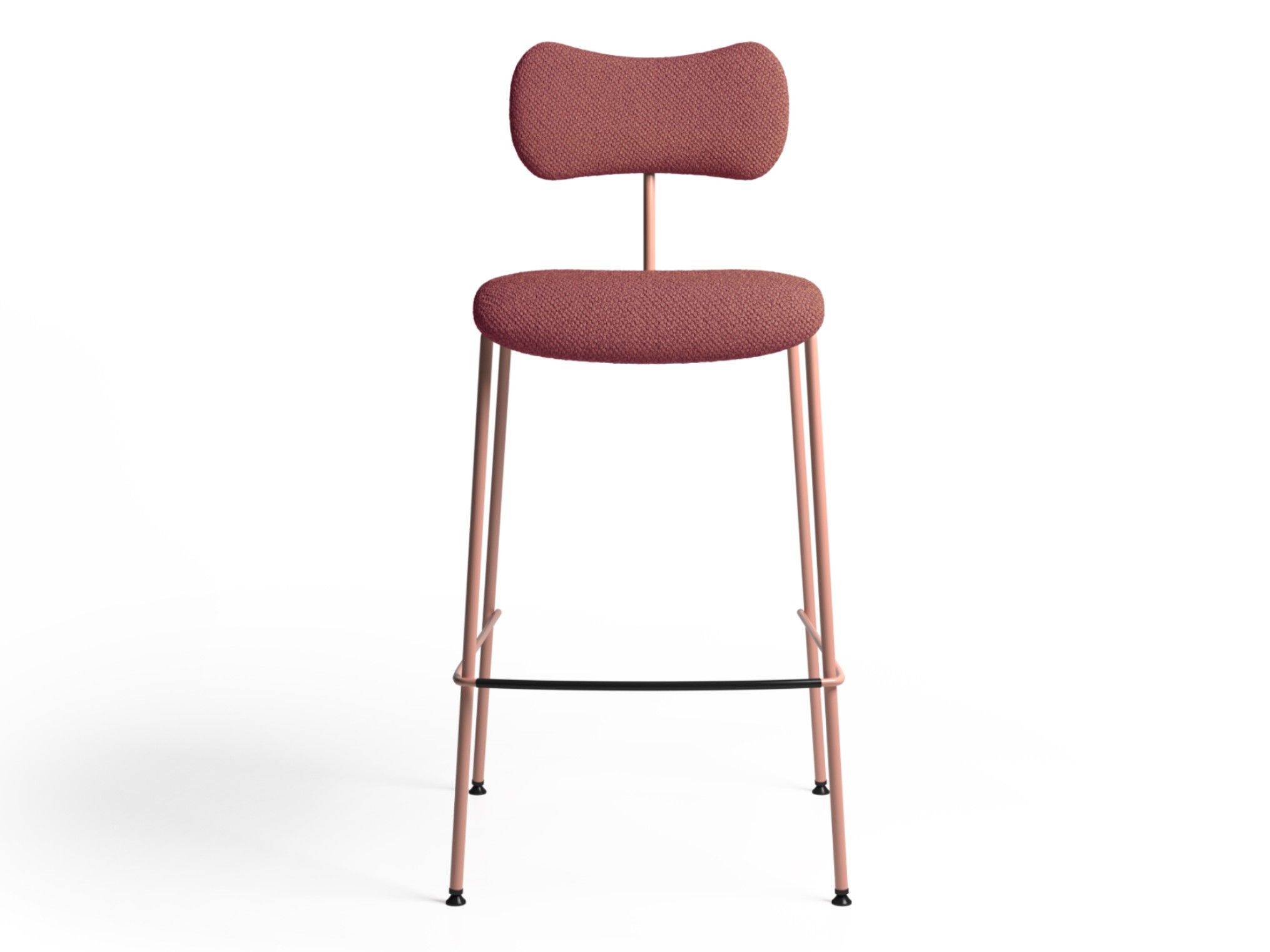 Высокий стул с тканевой подкладкой с подставкой для ног JOB’S Nod ARCH-00060781