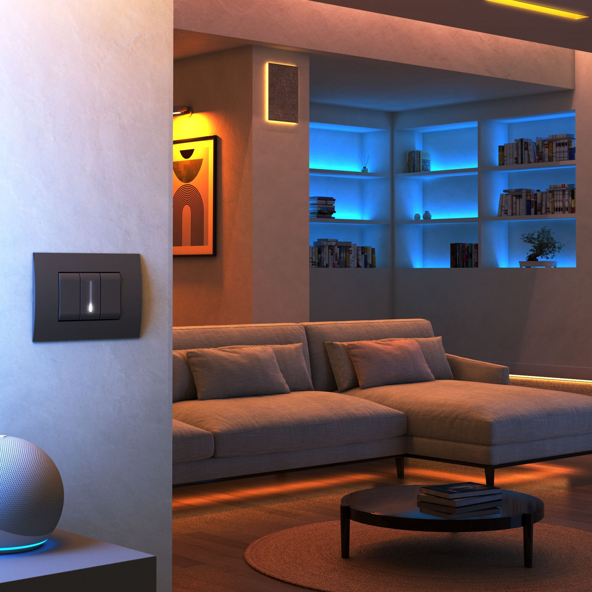 Умное многофункциональное управление 4 BOX серия S ARCH-00111246 - Вид №1