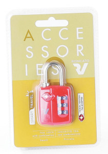 419091-13Rosso Замок 419091 TSA Combination Lock Roncato Accessories
