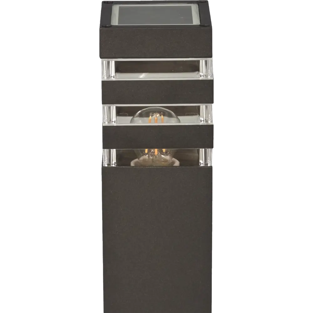 Столб уличный Elektrostandard Techno под лампу 60 см цвет черный STLM-2025828 - Вид №3